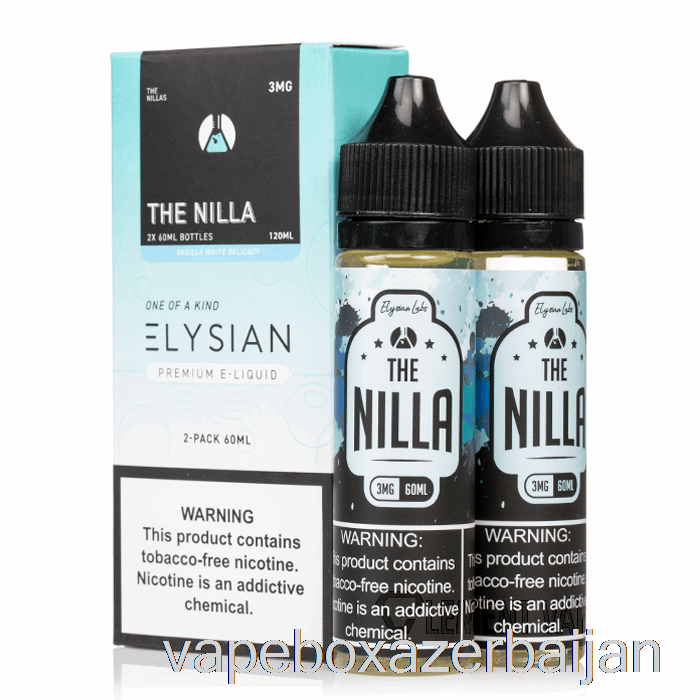 Vape Baku The Nilla - Elysian Labs - 120mL 0mg